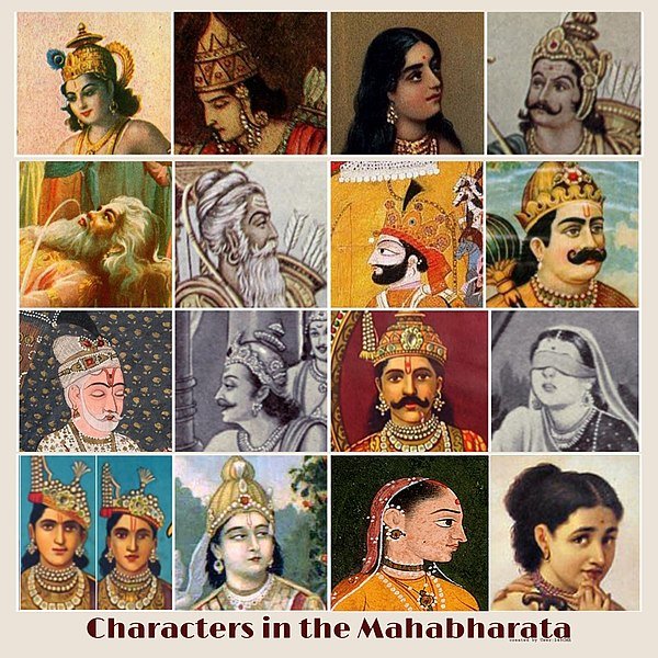 মহাভারতের গুরুত্বপূর্ণ সকল চরিত্র