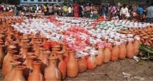 চুয়াডাঙ্গার জয়রামপুরে খেজুর গুড়ের জমজমাট হাট