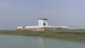 ভোলায় মহিষের জন্য গভীর নলকূপ ও পানির হাউজ স্থাপন হচ্ছে