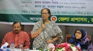 নারীর ক্ষমতায়নে সরকার কাজ করছে : পার্বত্য চট্টগ্রাম বিষয়ক মন্ত্রী