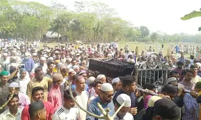 হাদিসুরকে রাষ্ট্রীয় বীর ও তদন্ত কমিটি দাবি বিএমএমওএ’র