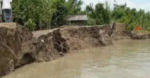 বাগেরহাটে মধুমতির ভাঙ্গনে নিস্ব দুটি গ্রামের অনেক মানুষ