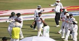 বাংলাদেশ ও শ্রীলংকা টেস্ট: নাইমের ক্যারিয়ার সেরা বোলিংয়ে ম্যাথুজের আক্ষেপের দিন