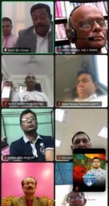 নির্বাচনী প্রচারণার প্রস্তুতির অংশ হিসেবে মতবিনিময় করলেন কবির বিন আনোয়ার