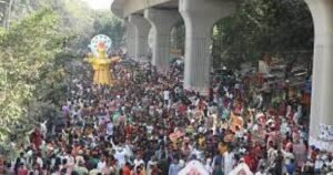 বর্ণিল উৎসবে নববর্ষ উদযাপন